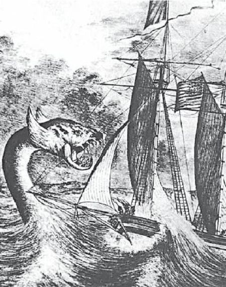 Морской змей. Норвежский фольклор.