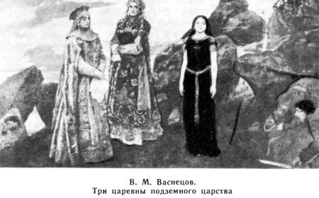 Славянский пантеон. Три царевны.